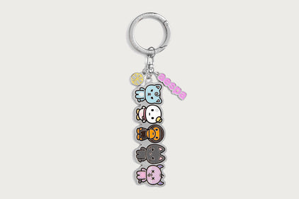 【 BAPE X AESPA 】METAL KEYCHAIN