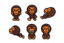 BABY MILO STICKER SET