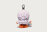 MILOGRAM SWEETS PATTERN HOODIE BABY MILO FUR DOLL KEY CHAIN
