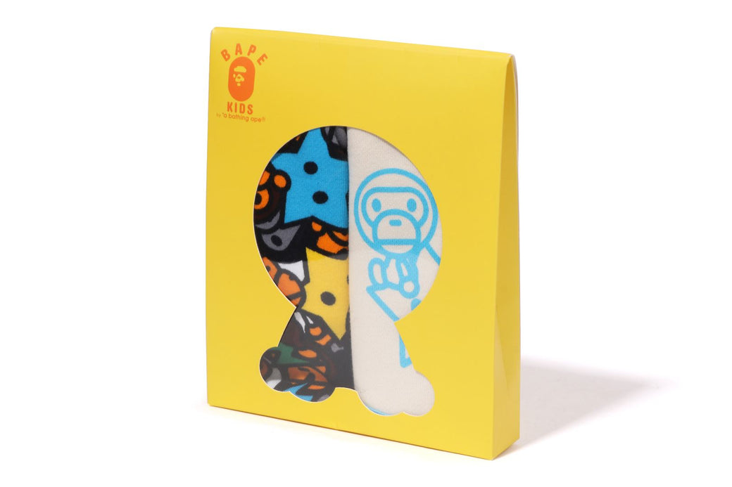Bape milo store キッズ　クリスマス　スリッパー箱付き A BATHING APE® Kids Sleep Baby Milo Kids Gift Set | Bape