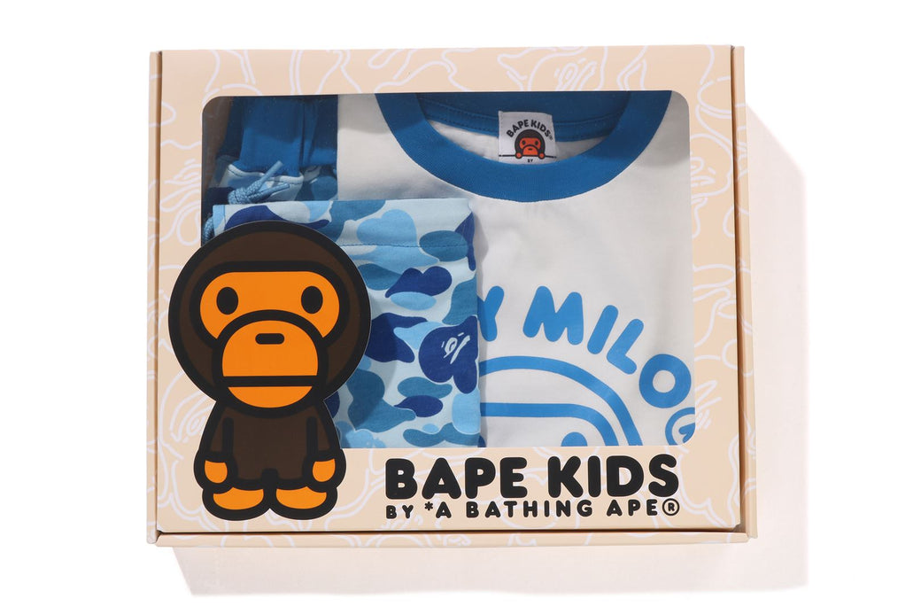 ABC CAMO BABY MILO KIDS GIFT SET | bape.com ABC CAMO BABY MILO KIDS GIFT SET | bape.com