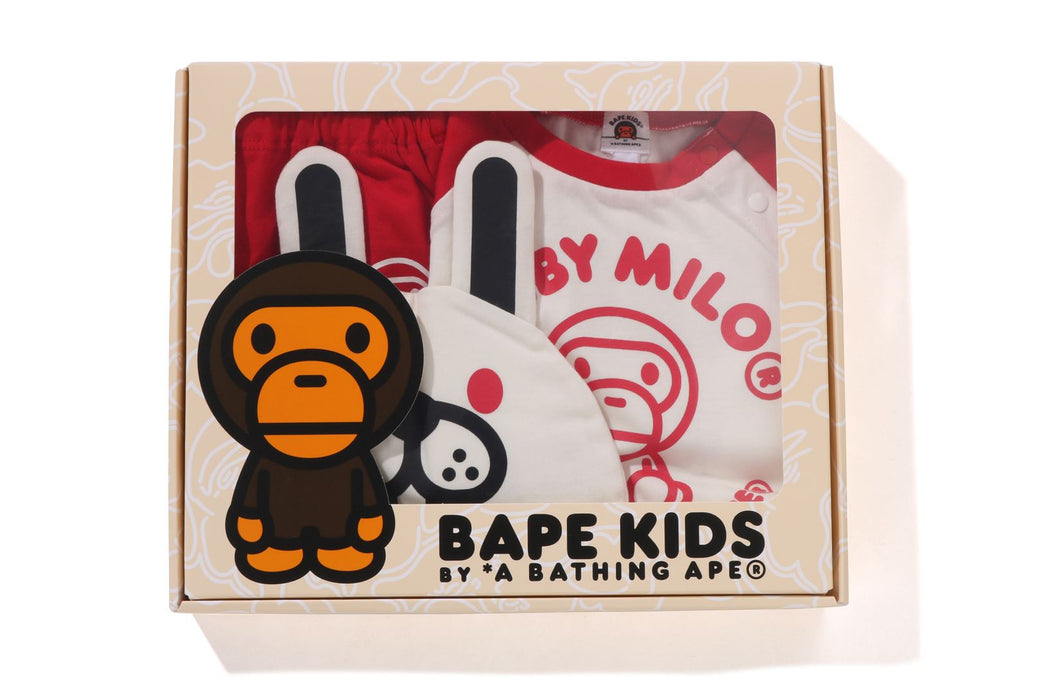 超美品⭐️BAPE KIDS BABY MILO ベビー服セット80cm正規品 BABY MILO FRIENDS BABY GIFT SET | bape.com