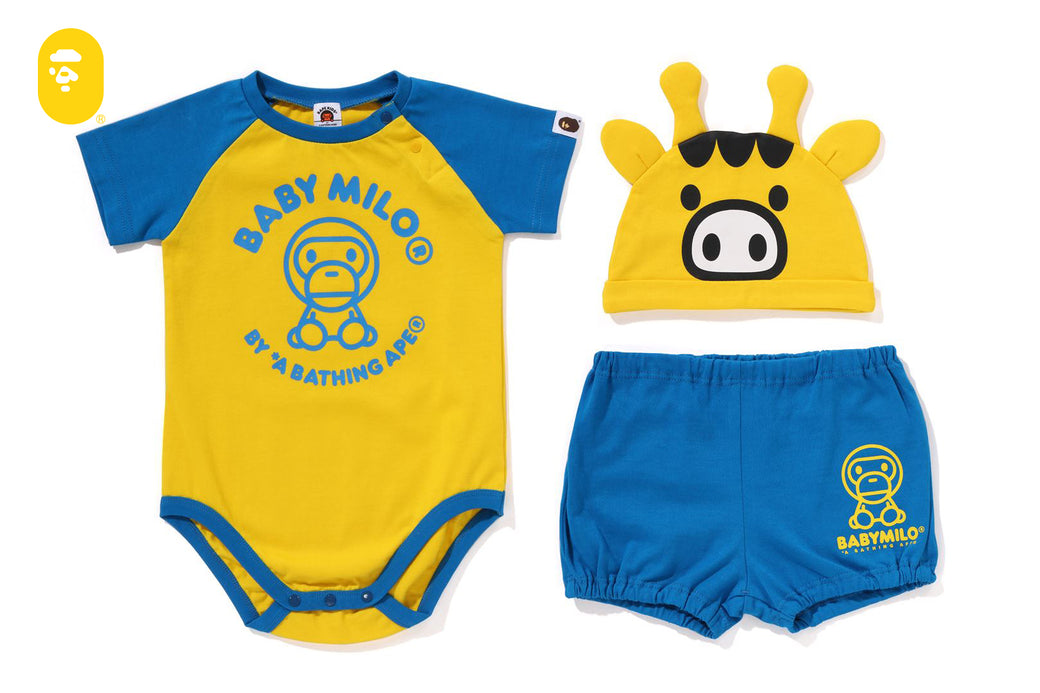 【箱無】ベビーマイロ BABY MILO ロンパース　パンツ　ズボン70 ギフト BABY MILO FRIENDS BABY GIFT SET | bape.com
