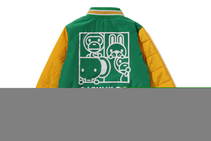 BABY MILO PADDED VARSITY JACKET