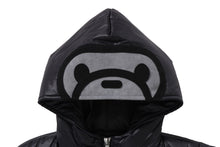 BABY MILO PATCH PADDED HOODIE JACKET