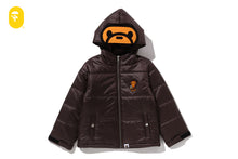 BABY MILO PATCH PADDED HOODIE JACKET