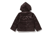 BABY MILO PATCH PADDED HOODIE JACKET