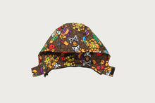 MILO MULTI DINOSAURS PATTERN ZIP HOODIE PADDED JACKET