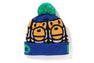 SQUARE MILO POM POM KNIT CAP