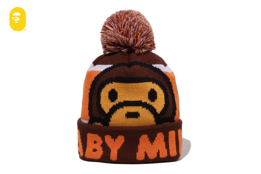 BABY MILO POM POM KNIT CAP