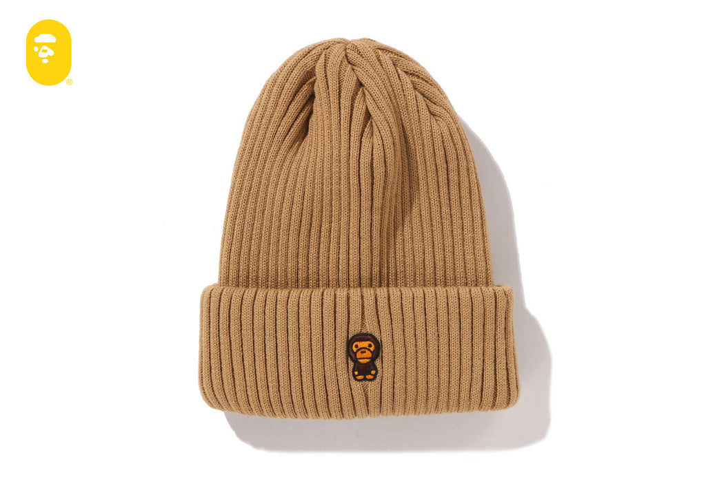 BABY MILO ONE POINT KNIT CAP | bape.com