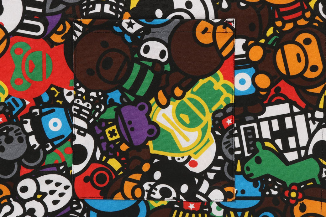 【新品タグ付き】A BATHING APE　Babyマイロサファリロンパース70 MILO ALL SAFARI APRON | bape.com