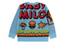 MILO GAME MOTIF WOOL MIX SWEATER