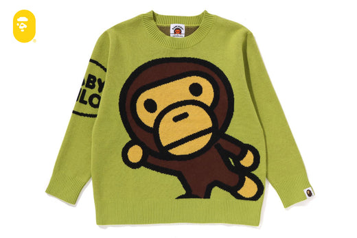 BIG BABY MILO COTTON KNIT SWEATER