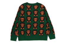 BABY MILO PATTERN KNIT SWEATER