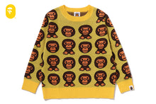 BABY MILO PATTERN KNIT SWEATER