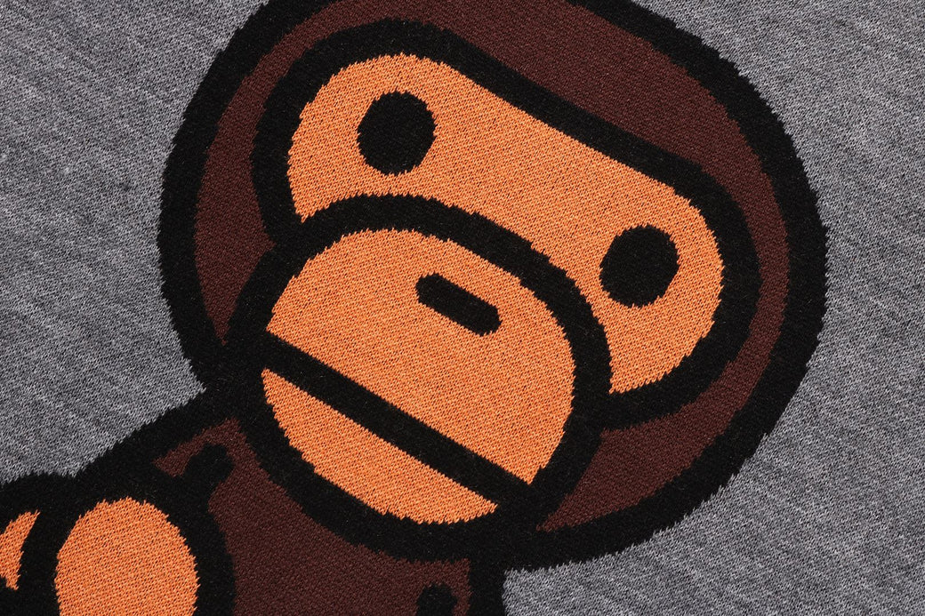 BABY MILO KNIT SWEATER | bape.com
