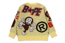 BAPE MILO ASSORTED KNIT SWEATER