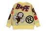 BAPE MILO ASSORTED KNIT SWEATER