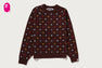 MILOGRAM SWEETS PATTERN OVERSIZED SWEATER