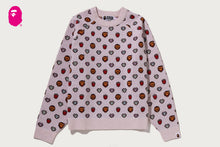 MILOGRAM SWEETS PATTERN OVERSIZED SWEATER