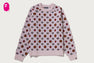MILOGRAM SWEETS PATTERN OVERSIZED SWEATER