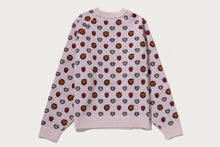 MILOGRAM SWEETS PATTERN OVERSIZED SWEATER
