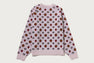 MILOGRAM SWEETS PATTERN OVERSIZED SWEATER