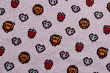 MILOGRAM SWEETS PATTERN OVERSIZED SWEATER