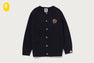 APE & MILO ONE POINT CARDIGAN