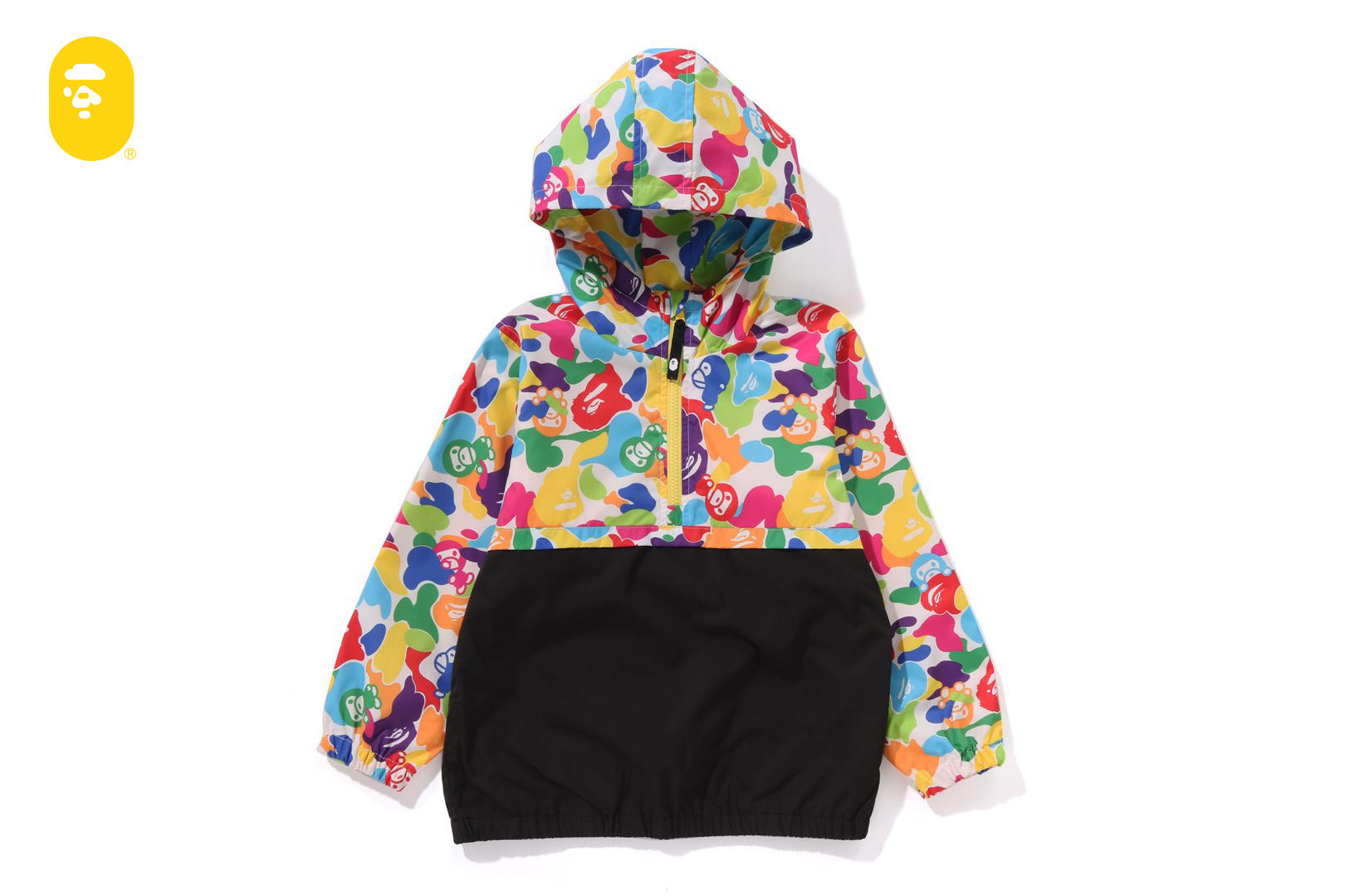 A BATHING APE BAPE KIDS MILO ALL FRIENDS LIGHT JACKET
