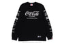 【 BAPE X Coca-Cola 】MILO L/S TEE