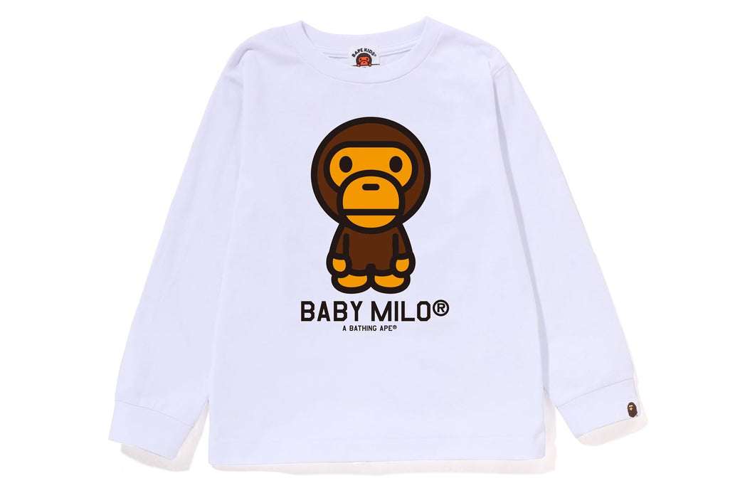 BABY MILO L/S TEE | bape.com