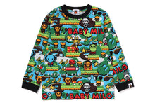 BABY MILO GAME PATTERN LS TEE