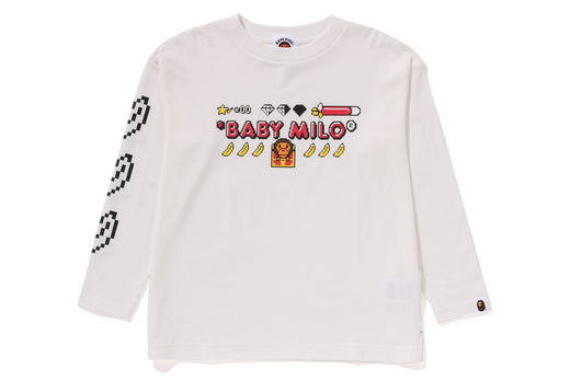 BABY MILO GAME GRAPHIC RELAXED FIT LS TEE