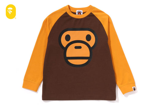 MILO FACE RAGLAN LS TEE