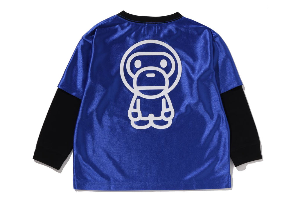 BABYL LIVING LEGEND TEE【XLサイズ】 Baby Girls Cry-Free Long Sleeve Onesie with Mesh | Saint Haven