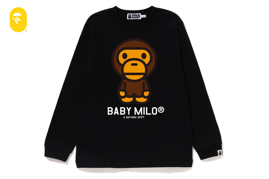BABY MILO LS TEE | bape.com