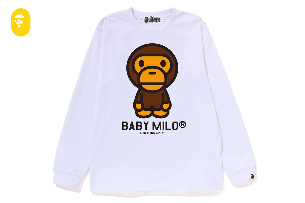 BABY MILO Tシャツ　長袖半袖2枚セット サイズ☆半袖90.長袖100 Bape adidas Milo T-Shirt Originals 