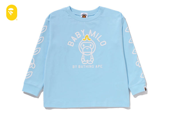 BABY MILO BANANA RELAXED FIT LS TEE | bape.com