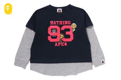 BABY MILO LAYERED LOOSE FIT LS TEE