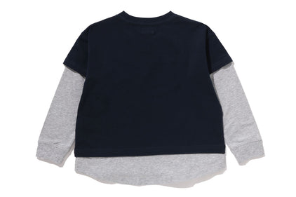 BABY MILO LAYERED LOOSE FIT LS TEE