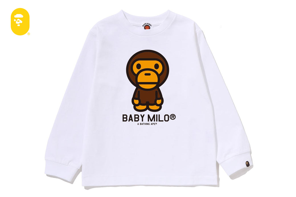 BABY MILO LS TEE | bape.com