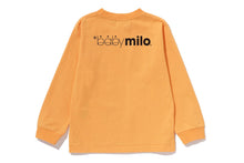WINKING MILO FACE LS TEE