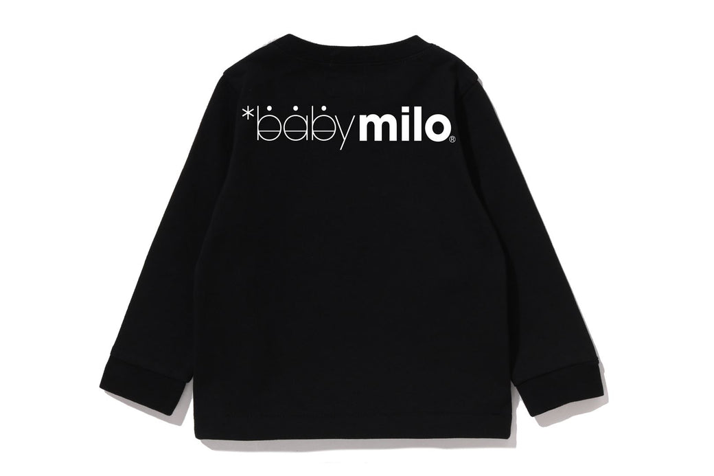 WINKING MILO FACE LS TEE | bape.com