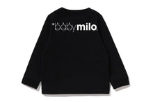 WINKING MILO FACE LS TEE