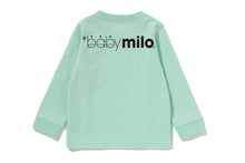 WINKING MILO FACE LS TEE