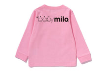 WINKING MILO FACE LS TEE
