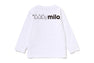 WINKING MILO FACE LS TEE