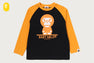 BABY MILO SKULL RAGLAN LS TEE